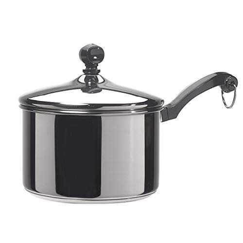 Classic Stainless Steel Covered Saucepan