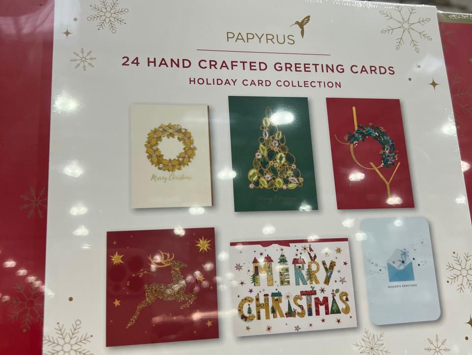 papyrus card pack at costco