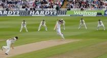 Cricket - England v Australia - Investec Ashes Test Series Third Test - Edgbaston - 30/7/15 England's Jonny Bairstow edges the ball and is caught Reuters / Philip Brown Livepic