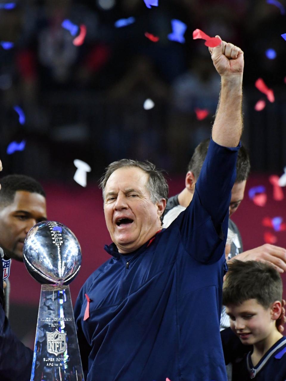 Super Bowl 51, in which New England Patriots defeated the Atlanta Falcons 38-34, was one of a record six Super Bowl titles for Bill Belichick as a head coach.