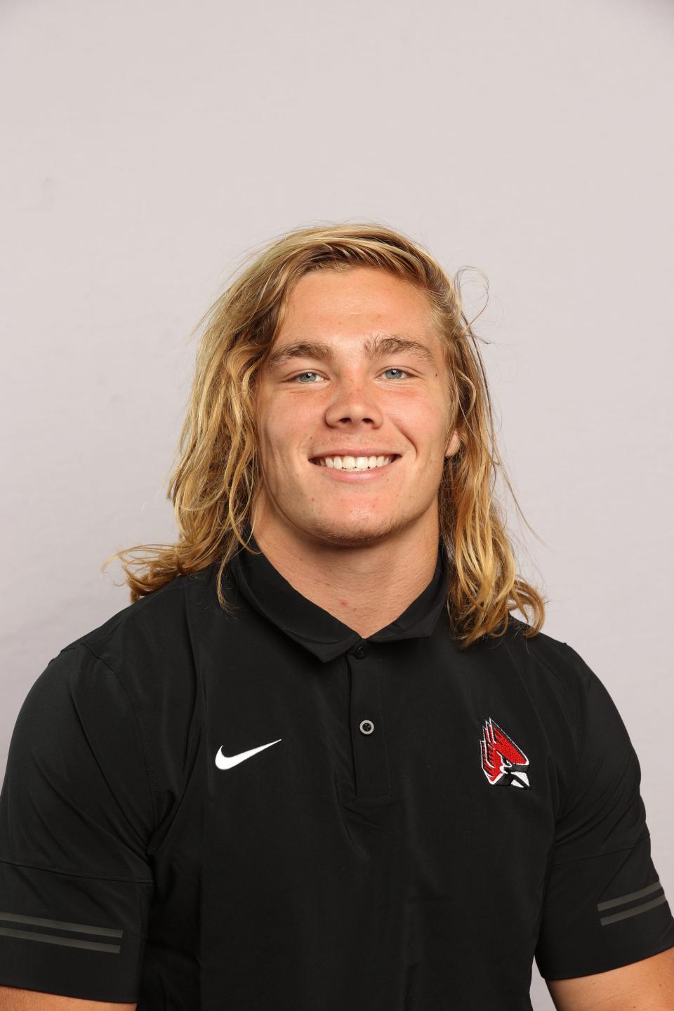 Ball State sophomore running back Carson Steele