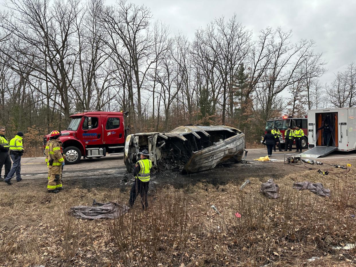 Seven of the victims of a crash in Hatfield were members of an Amish community in Virginia and were visiting family in Wisconsin. Only a 2-year-old boy survived the horrific crash. He was pulled from the crash by witness Nathaniel Jahn.