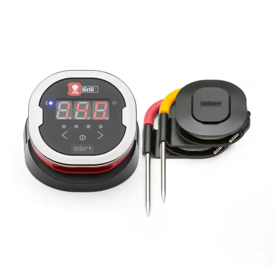 Weber iGrill 2 Bluetooth® BBQ Food& Meat Thermometer. (Photo via Canadian Tire)