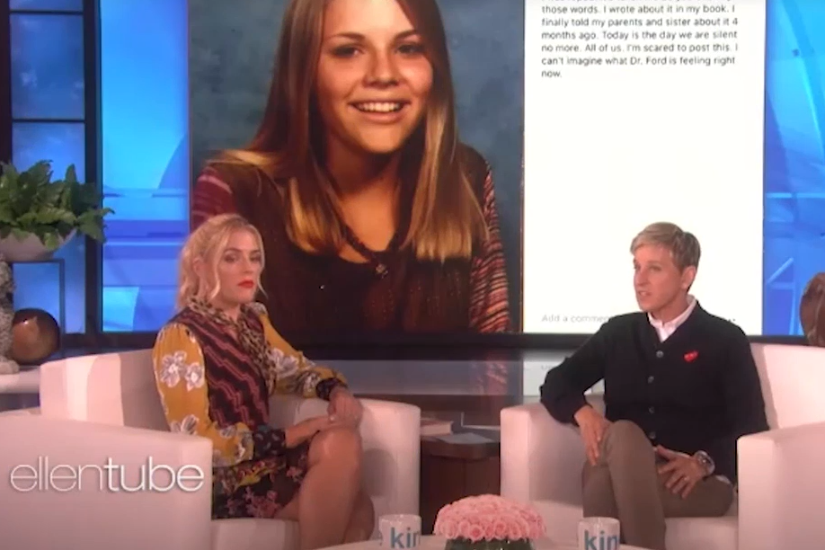 Busy Philipps and Ellen DeGeneres speak out about being sexually assaulted as teenagers following Kavanaugh hearing