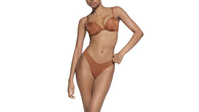 SKIMS ULTIMATE BRA TEARDROP PUSH-UP BRA, ESPRESSO