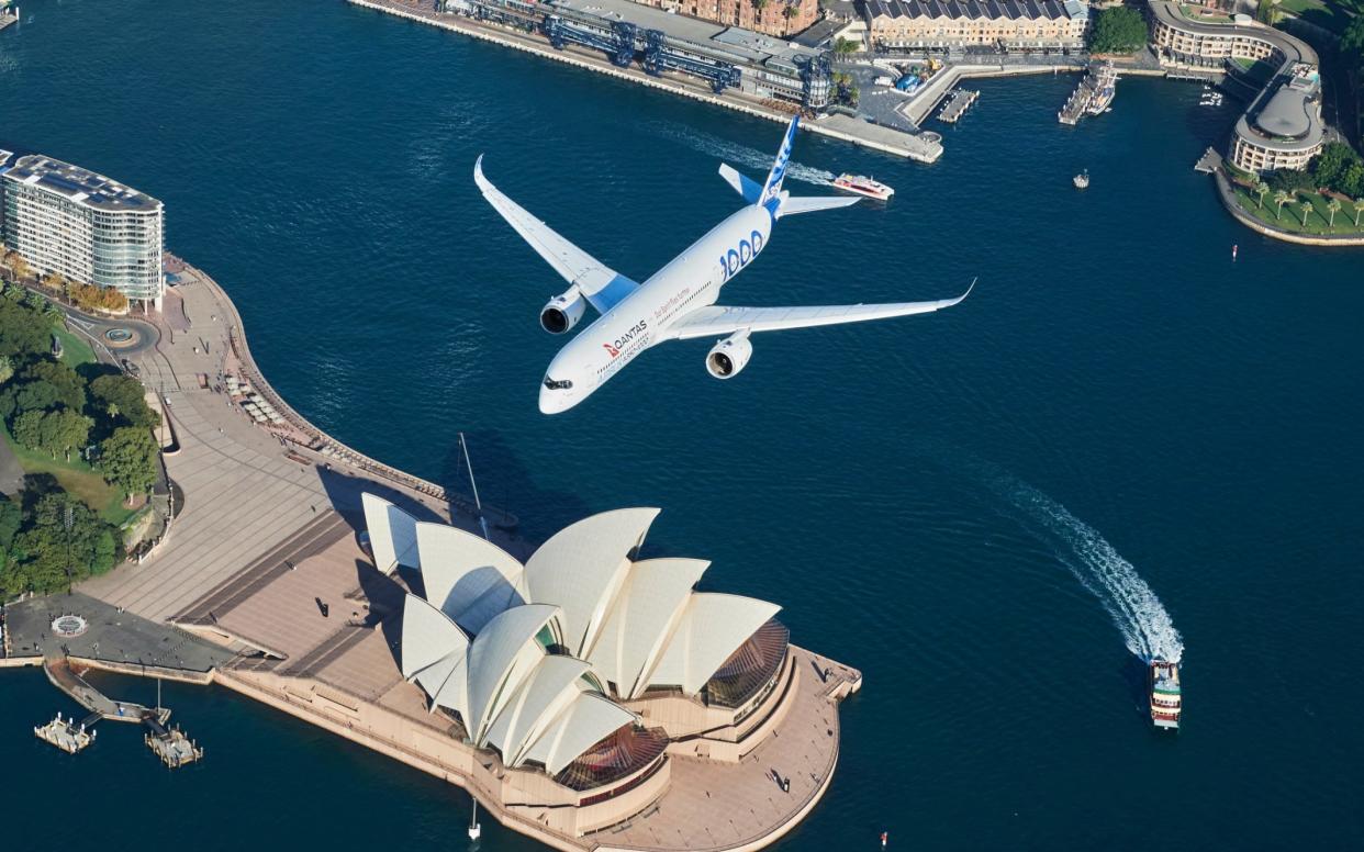 Warning to Qantas air crews comes at a time of heightened tensions in Indo-Pacific over China’s military ambitions - James D. Morgan/Getty Images