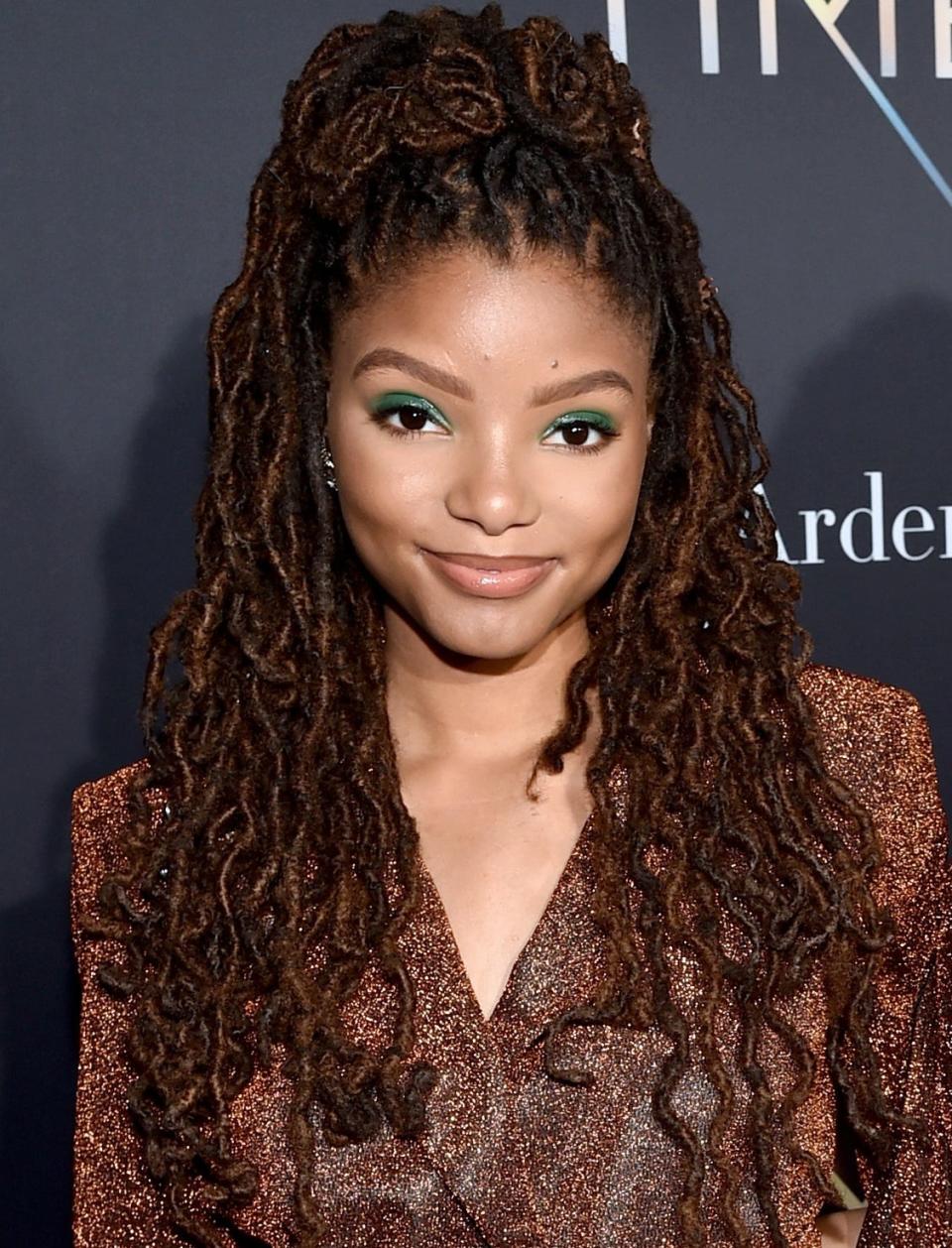 Halle Bailey plays Ariel in "The Little Mermaid" live-action movie.