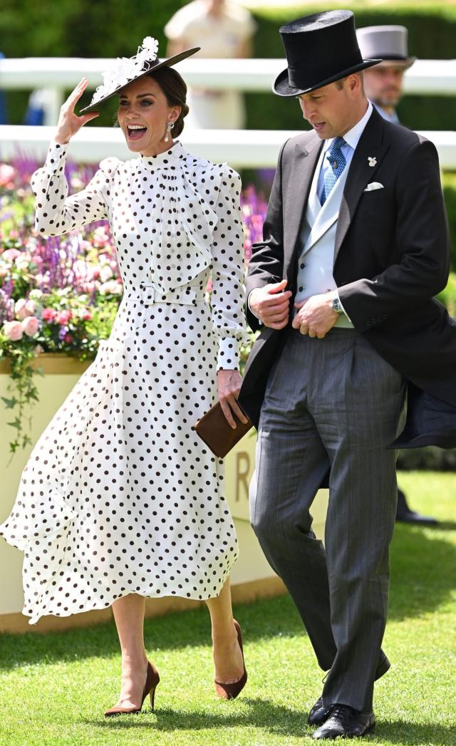 Princess Kate rocks polka dots in show-stopping Alessandra Rich