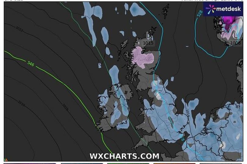 Weather map