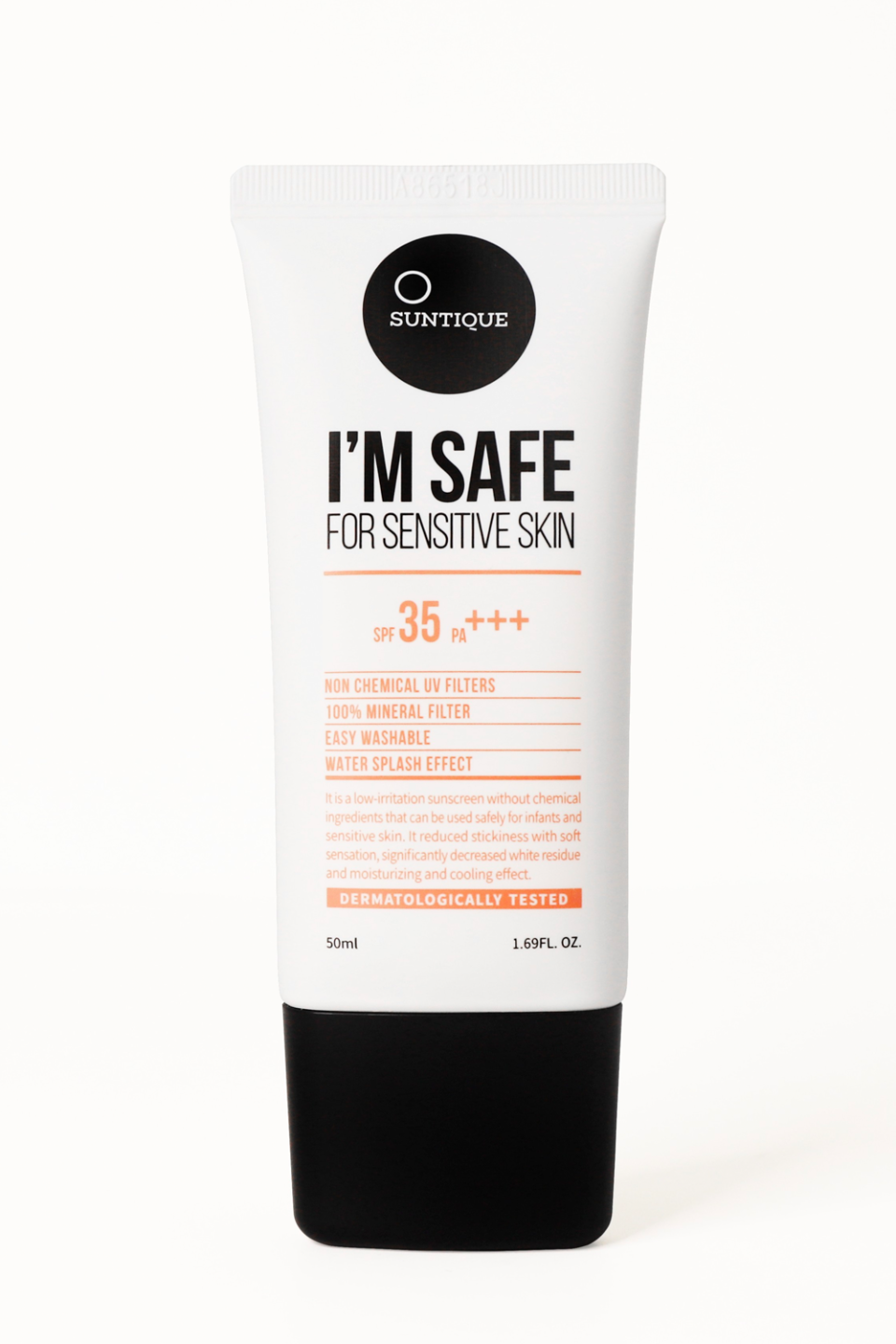 8) Suntique I'm Safe For Sensitive Skin