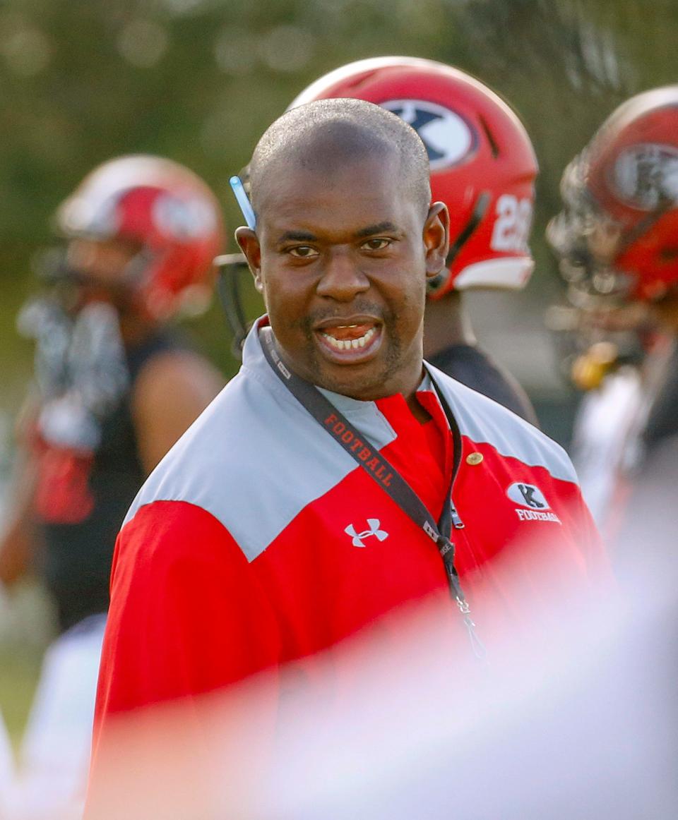 Anthony Troutman spent two years as head coach at Kathleen and was an assistant under Patrick Smith at Tenoroc last season.