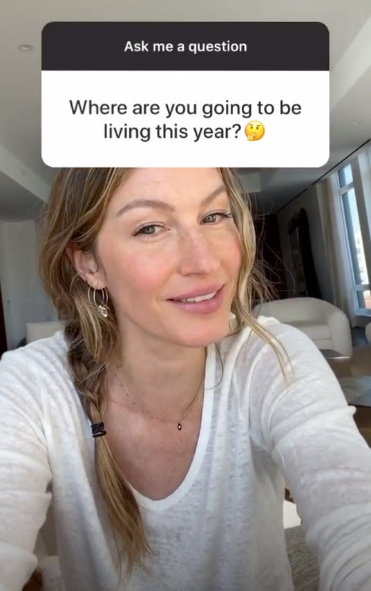 Gisele Bündchen | gisele Bundchen/Instagram