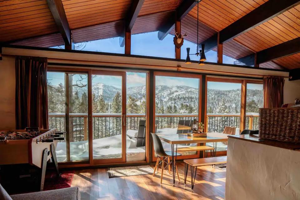 california snow airbnb