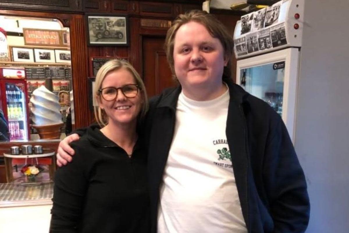 Lewis Capaldi spotted at much-loved Glasgow cafe <i>(Image: University Cafe Facebook)</i>