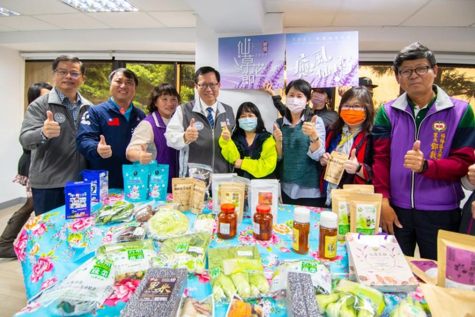 桃園仙草花節打造「台版普羅旺斯」。（記者陳華興攝）