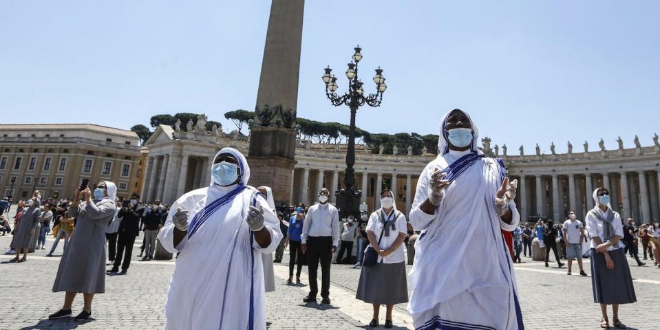 Rome Vatican coronavirus lockdown lifted