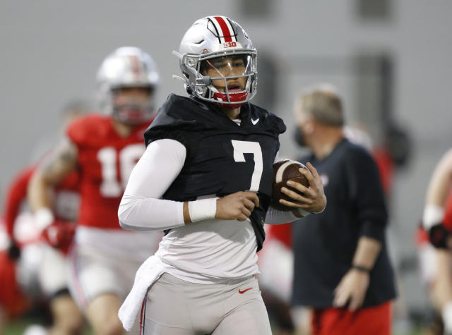 PHOTOS: Former Ohio State QB C.J. Stroud during NFL preseason debut