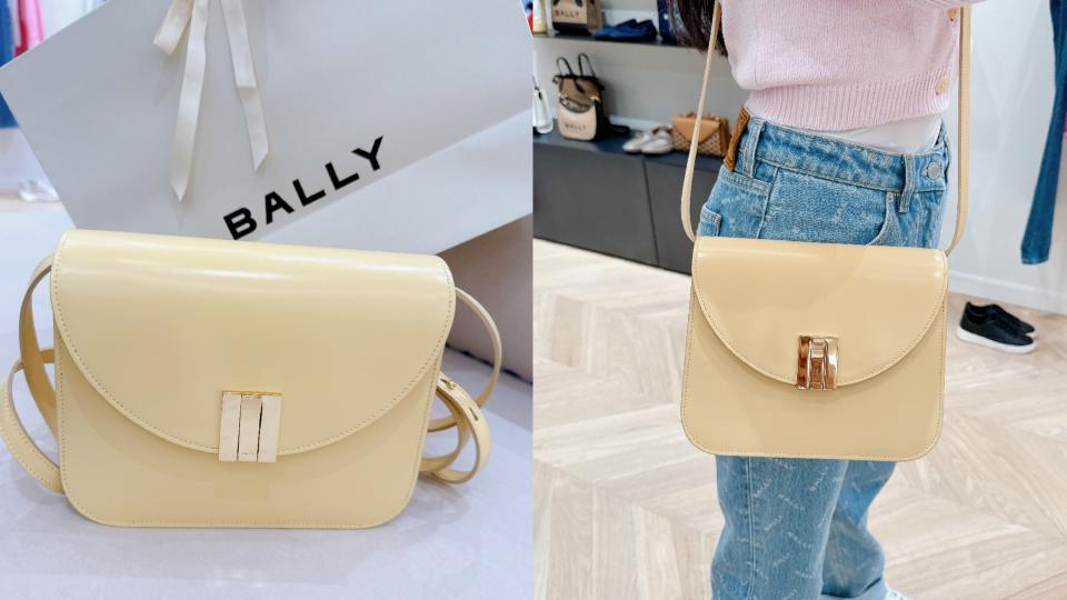 5-6萬精品包推薦：BALLY Ollam Crossbody 斜背包，NT$58,800！圖片來源：編輯拍攝