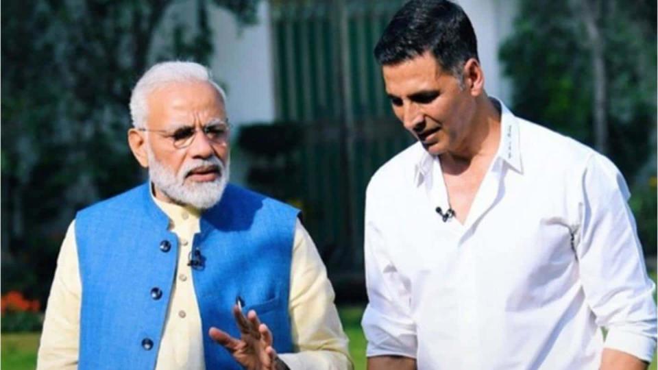 Akshay shares PM Modi