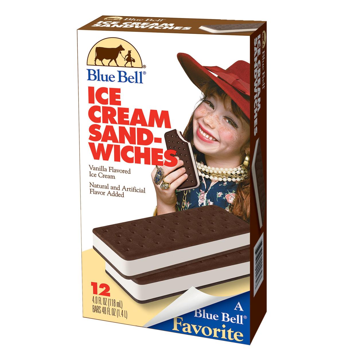 Blue Bell Ice Cream Sandwiches