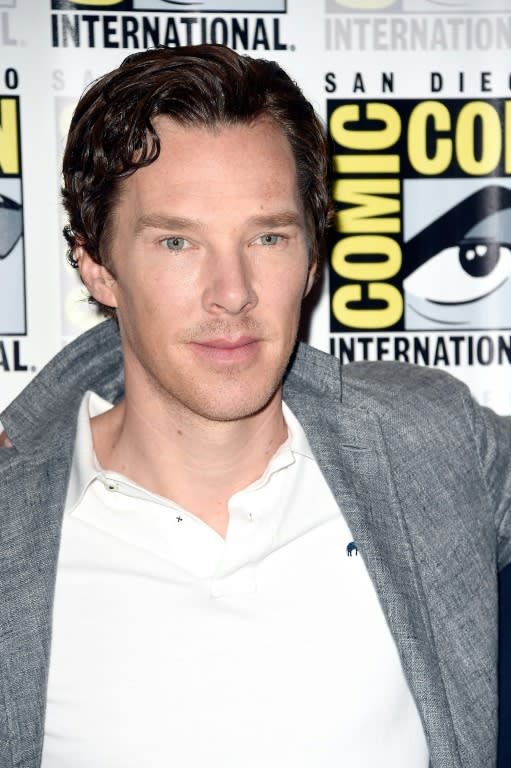 Benedict Cumberbatch (pictured), Idris Elba, Cuba Gooding Jr, Tom Hiddleston and Courtney B. Vance are also nominated