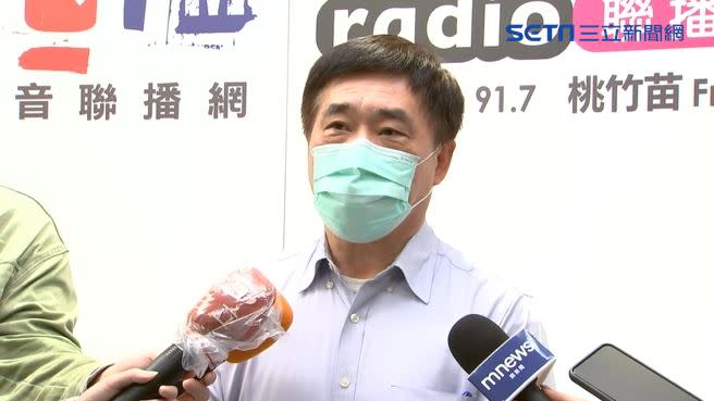 前國民黨副主席郝龍斌19日接受廣播節目訪問。（圖／POP Radio提供）