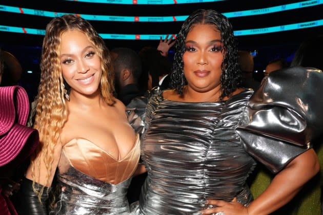 Beyonce-Lizzo-Atlanta - Credit: Kevin Mazur/Getty Images for The Recording Academy