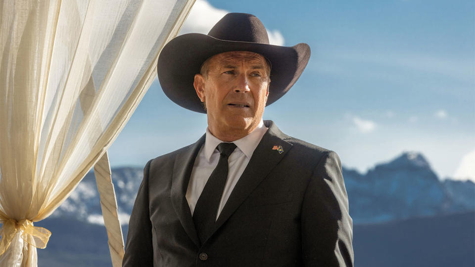 Kevin Costner in YELLOWSTONE.