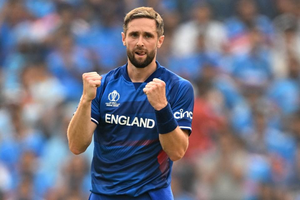 Chris Woakes returned to form against India (AFP via Getty Images)