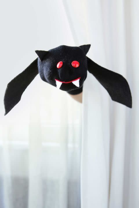 Bat Sock Puppet