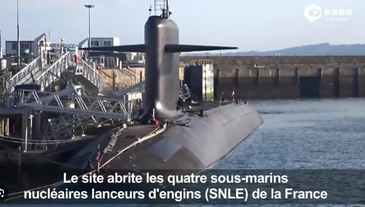 法國布雷斯特核潛艇海軍基地最近的異國婚音突然爆增，被懷疑是中國間諜藉此在搞滲透。   圖 : 翻攝自新浪軍事