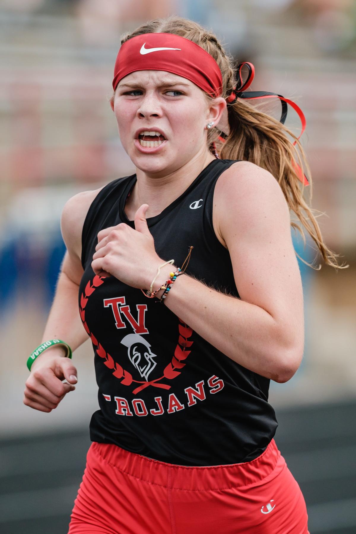 Tusky Valley girls finish third at the Division II regional