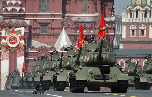 Russia Red Square Parade