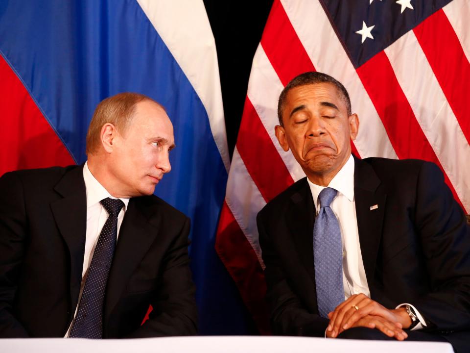 Obama and Putin