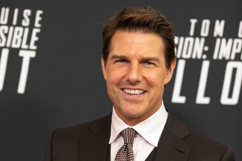 Actor and Producer Tom Cruise arrives for a screening of 