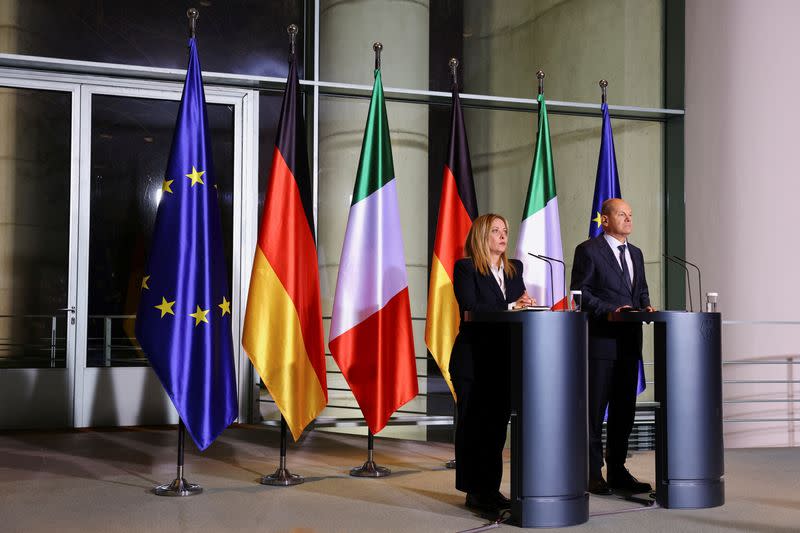 Italian Prime Minister Meloni visits Germany