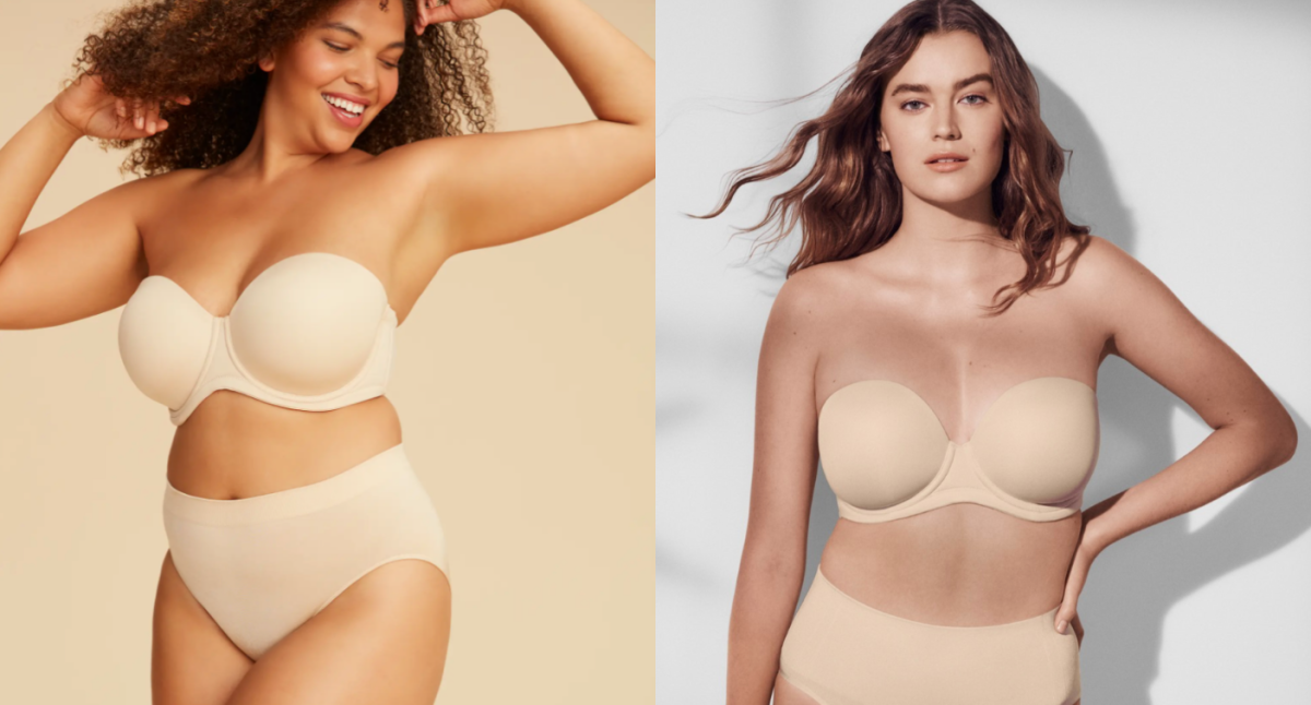 Big boobs? This strapless bra fits up to sizes 44G and in on sale at  Nordstrom