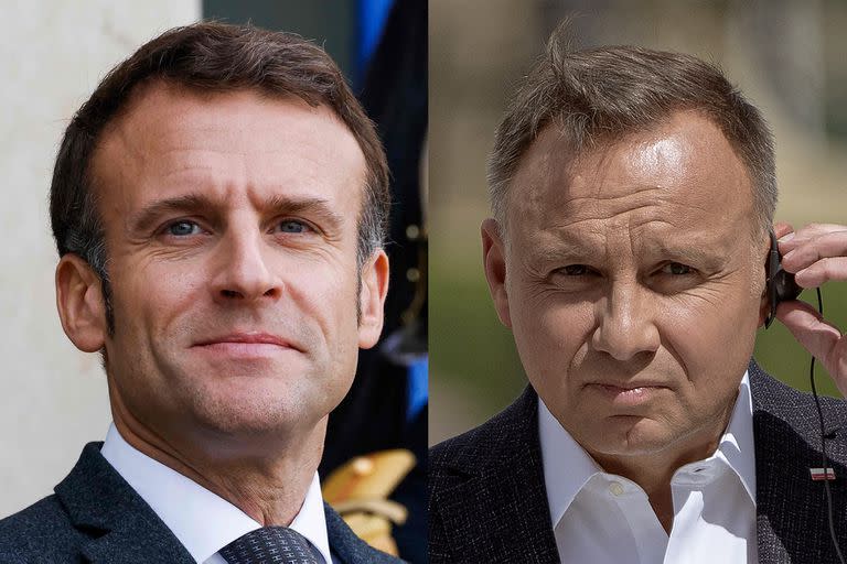 El presidente de Polonia, Andrzej Duda, creyó haber hablado con su par francés, Emmanuel Macron, pero en realidad mantuvo una conversación con dos cómicos rusos