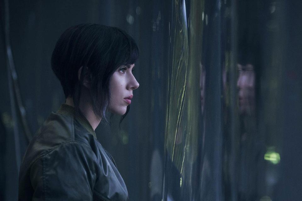 scarlett johansson ghost in the shell