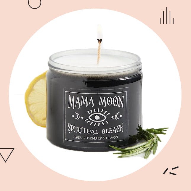 Mama Moon Spiritual Bleach Candle