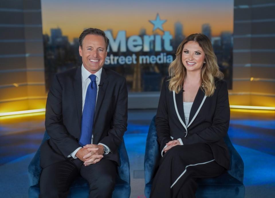 Former “The Bachelor” host Chris Harrison and his wife, Lauren Zima, will host a new morning show on Merit Street Media. Harrison will also host a primetime dating show. Merit Street Media