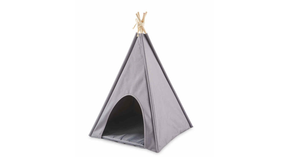 Medium Plain Grey Outdoor Pet Tepee