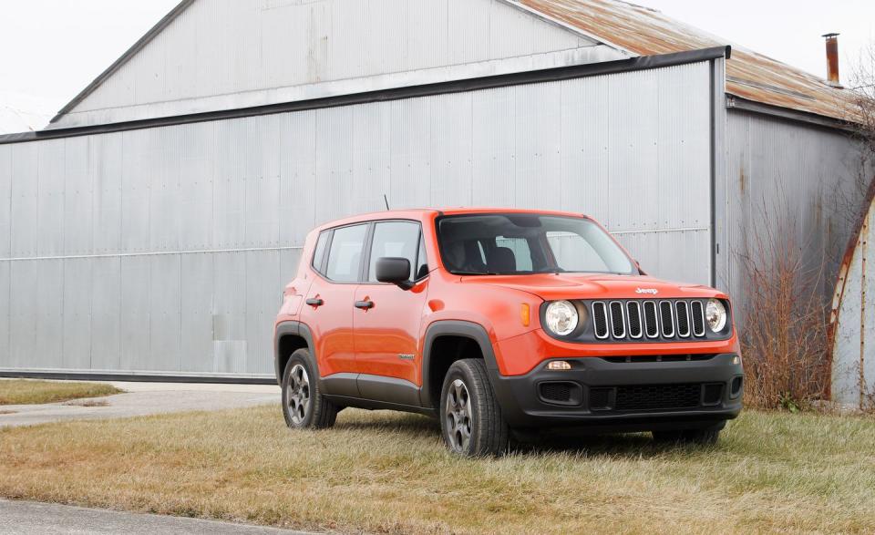 <p>Among the growing field of small crossovers, the Jeep Renegade might be the best representation of the “cheap and cheerful” ideal. Its cute looks represent half of that equation, with classic Jeep styling cues like the slatted front grille boiled down to a smaller size in this application. The price is certainly enticing, too, although you don’t get much bang for your buck in the base, sub-$19,000 Sport model that does without niceties such as air conditioning, cruise control, or even power mirrors. You’ll quickly top $20,000 if you add even a few conveniences, but even at that price, the Renegade strikes us as a good value. <a rel="nofollow noopener" href="http://www.caranddriver.com/jeep/renegade" target="_blank" data-ylk="slk:RESEARCH THE RENEGADE >>;elm:context_link;itc:0;sec:content-canvas" class="link ">RESEARCH THE RENEGADE >></a></p>