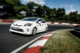 Toyota Prius Plug-In Hybrid on the Nurburgring