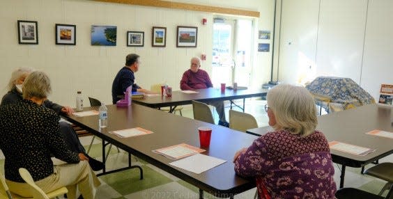 Westport Writes Together's fall library reading was held on Nov. 12, at the Westport Free Public Library, 408 Old County Road, and was a chance for writers to meet and share ideas, and where those who wanted to read their work out loud.