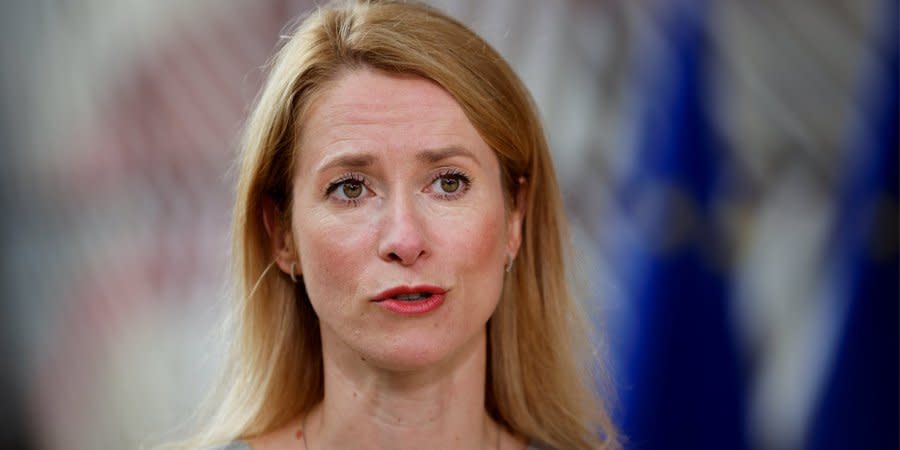 Prime Minister of Estonia Kaja Kallas