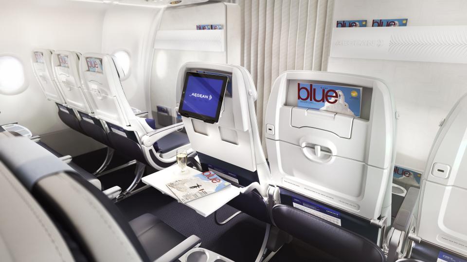Aegean Airlines new cabin