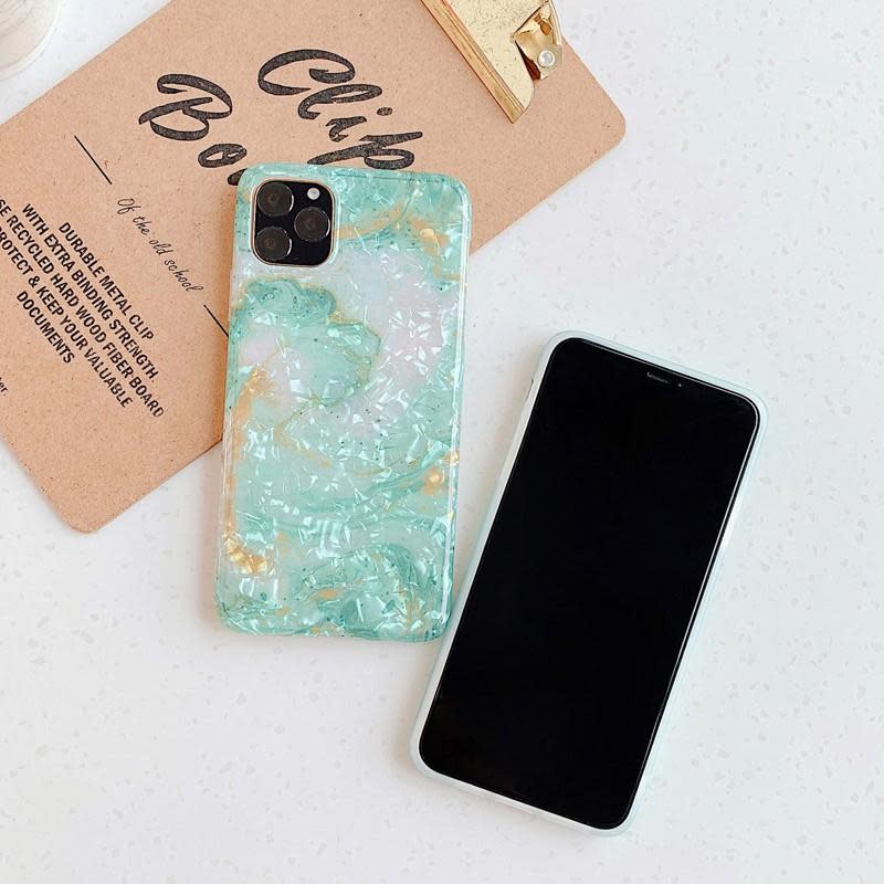 iPhone 11 / 11 Pro / 11 Pro Max Cute Green Soft Shell Pattern Case. (PHOTO: Lazada)