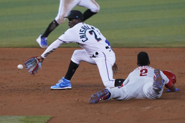 Duvall's 3-run homer helps Marlins beat Phillies 9-6 - The San Diego  Union-Tribune