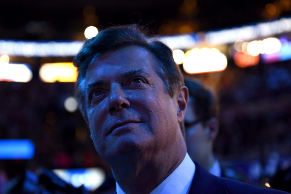 Trump campaign manager Paul Manafort at the Republican National Convention in Cleveland on July 21, 2016.&nbsp;In many ways, his indebtedness to Russia paralleled Trump&rsquo;s. (Photo: The Washington Post / Getty Images)